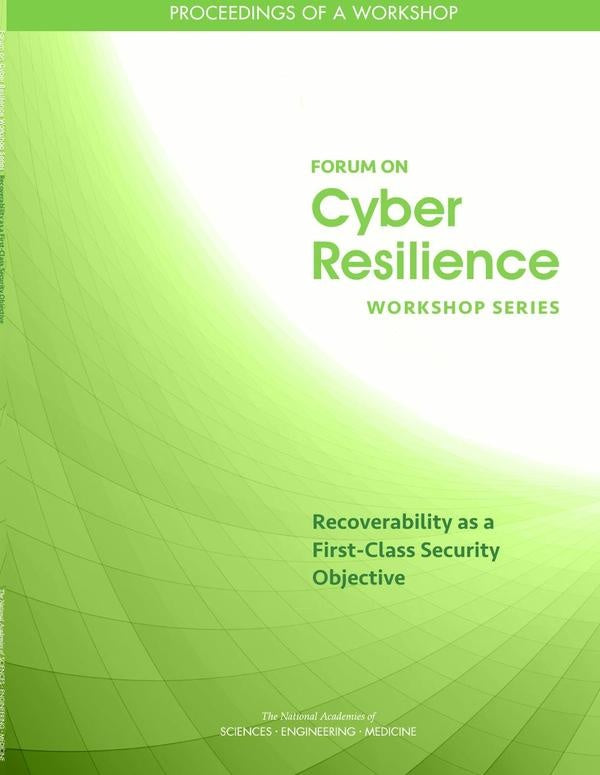 Recoverability as a First-Class Security Objective | AA. VV.