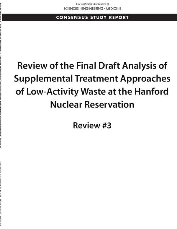 Review of the Final Draft Analysis of Supplemental Treatment Approaches of Low-Activity Waste at the | AA. VV.