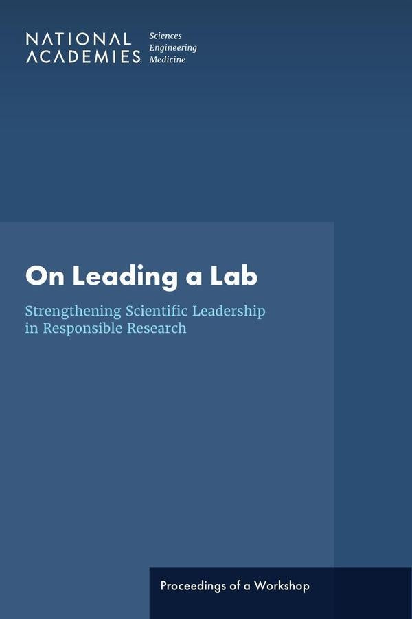 On Leading a Lab: Strengthening Scientific Leadership in Responsible Research | AA. VV.