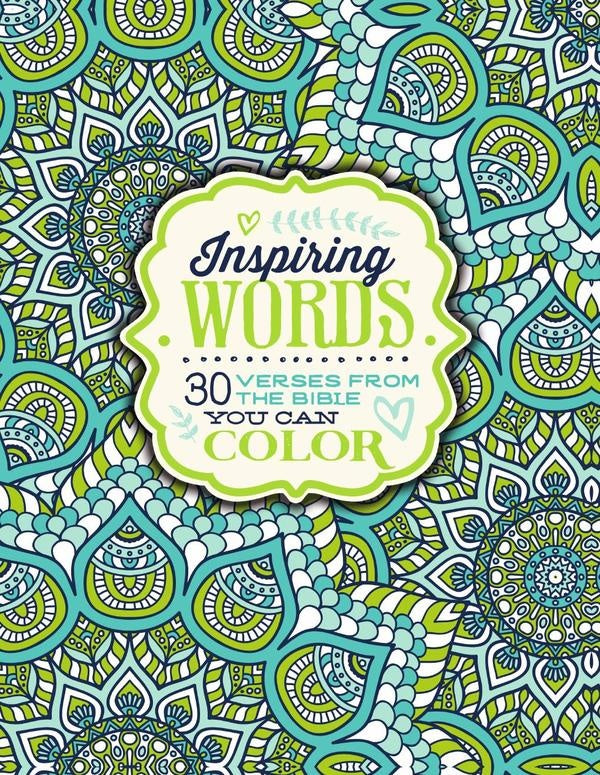 Inspiring Words Coloring Book | Zondervan