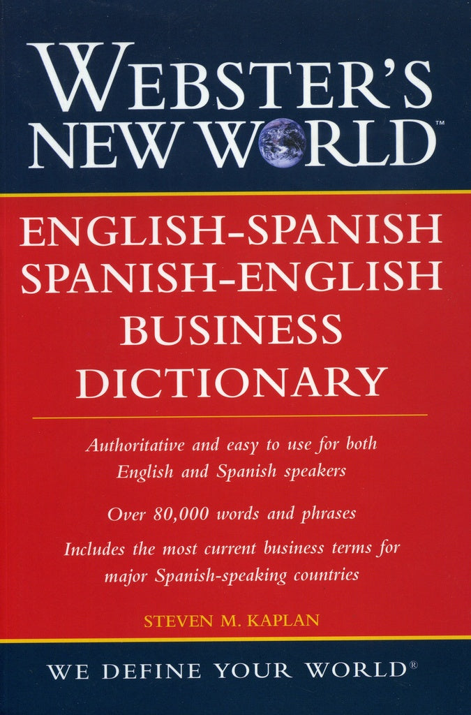 Webster's new world english spanish | Steven  Kaplan