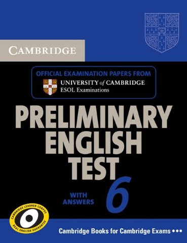 PRELIMINARY ENGLISH TEST 6