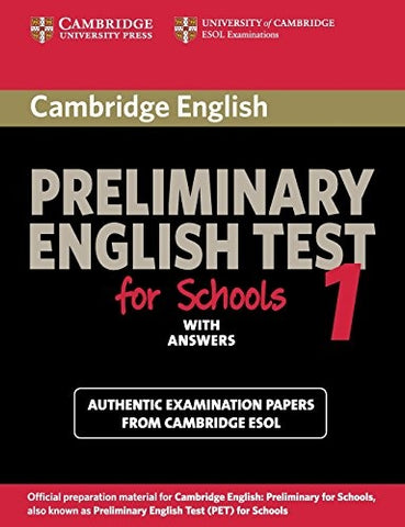 cambridge pet for school with key