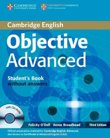 OBJECTIVE ADV SB W/O ANS 3º ED..
