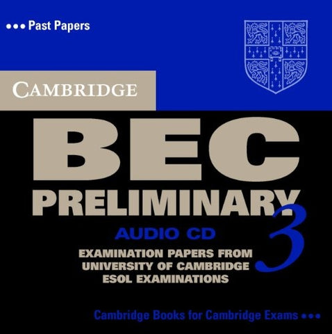 Cambridge BEC Preliminary 3 Audio CD