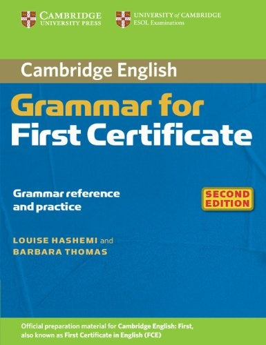 Grammar for first certificate