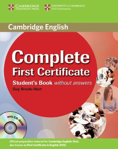 COMPLETE FIRST CERTIFICATE SB