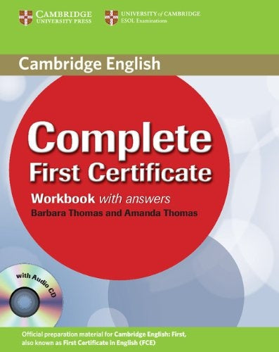 Complete First Certificate wb with cd | Barbara Thomas