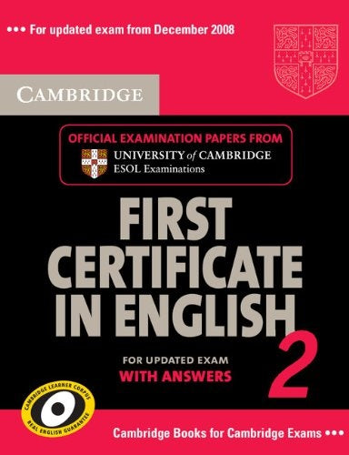 First certificate in english