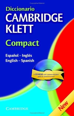 Diccionario Cambridge Klett Compact Español-Inglés/English-Spanish Hardback with CD-ROM