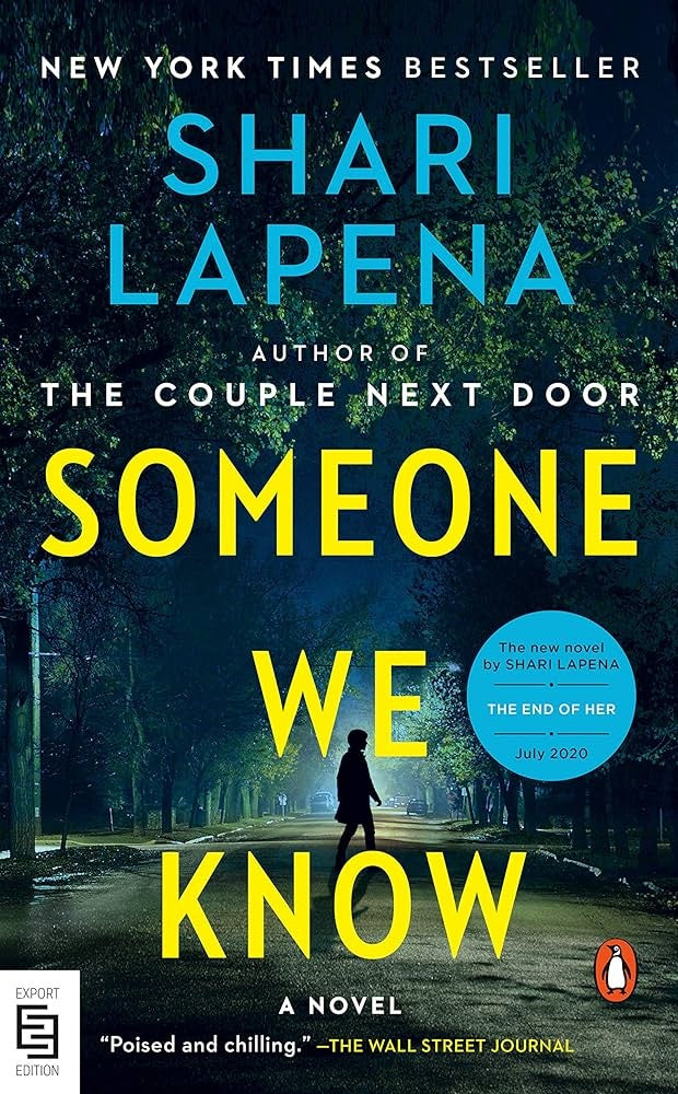 SOMEONE WE KNOW | Shari  Lapena