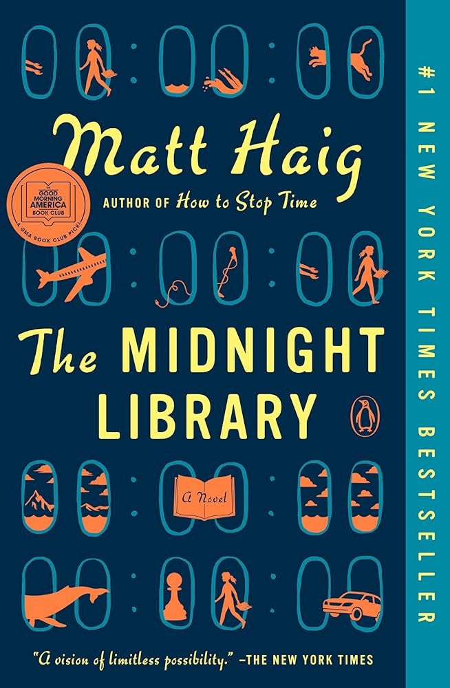 THE MIDNIGHT LIBRARY.. | Matt Haig