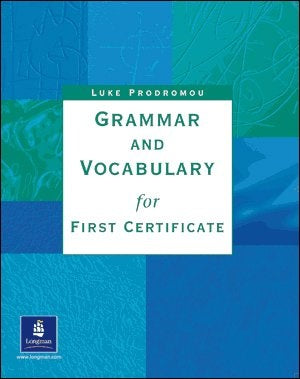 Grammar and Vocabulary For FCE No Key