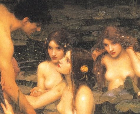MYTH AND ROMANCE | J. W. WATERHOUSE