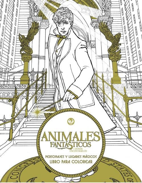 ANIMALES FANTASTICOS Y DONDE ENCONTRARLOS colorear | VACIO