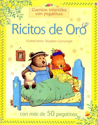 RICITOS DE ORO Y LOS TRES OSITOS (PEGATINAS)