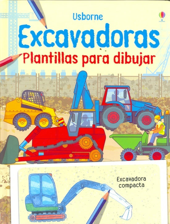 EXCAVADORAS. PLANTILLAS PARA DIBUJAR