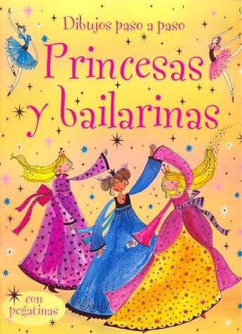 DIBUJO PRINCESAS Y BAILARINAS | FIONA WATT