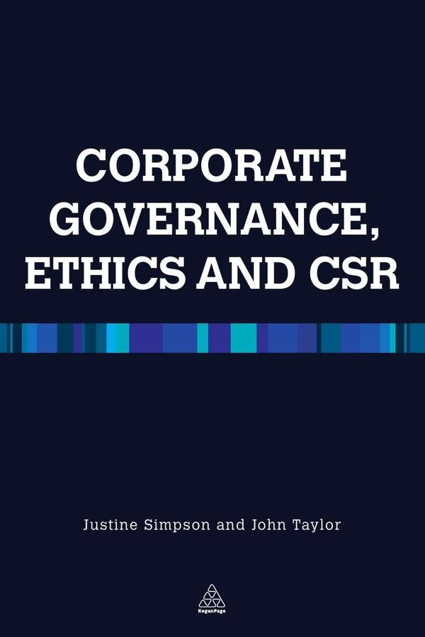 Corporate Governance Ethics and CSR | Simpson, Taylor