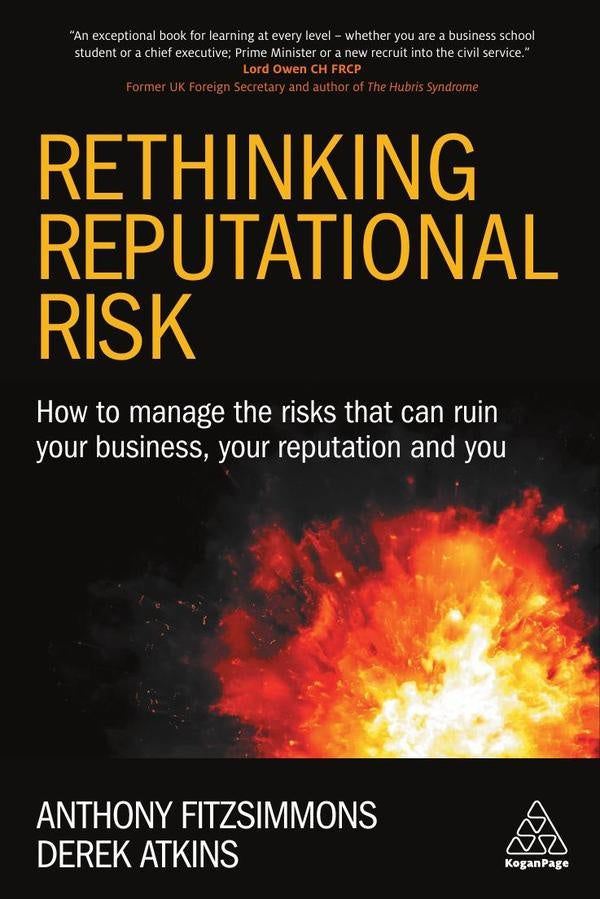 Rethinking Reputational Risk | Atkins, Fitzsimmons