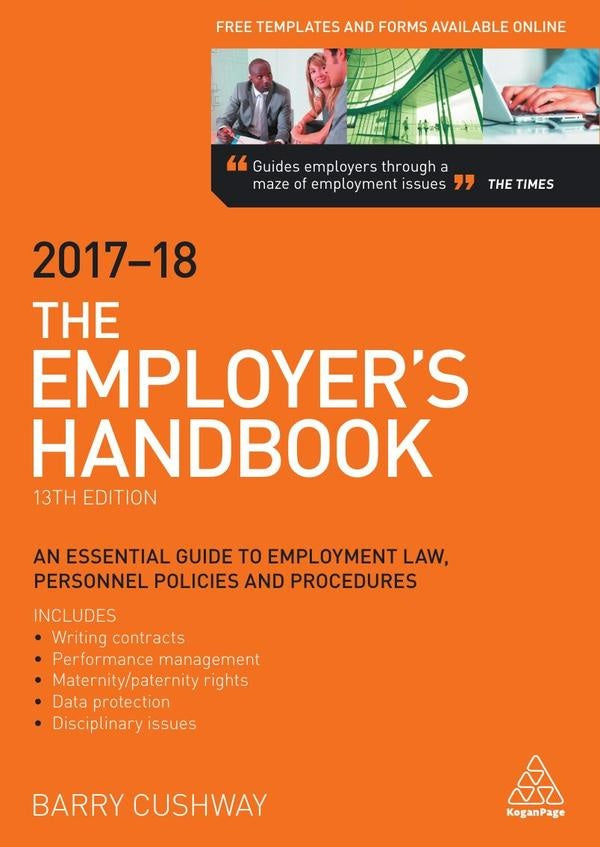 Employer's Handbook 2017-2018 | Barry Cushway
