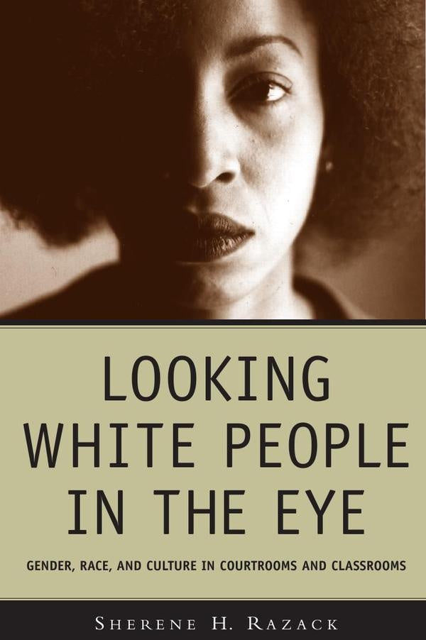 Looking white people in the eye  | RAZACK SHERENE