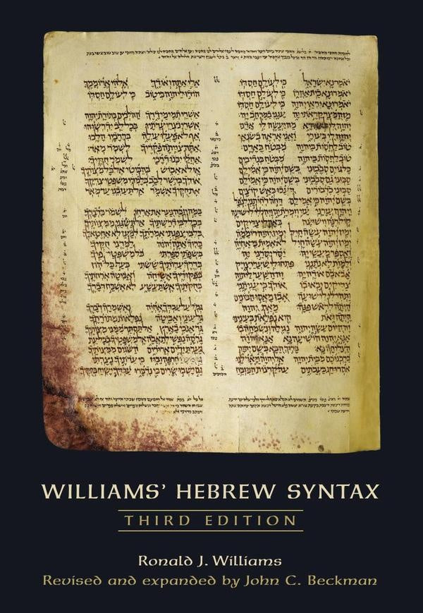 Williams' hebrew syntax  third edition  | BECKMAN JOHN C.
