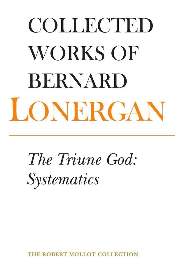 Triune god  | Lonergan, LONERGAN