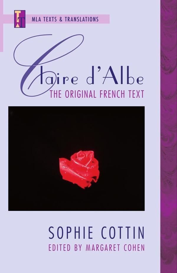 Claire d'Albe | Cohen (editor), Cottin
