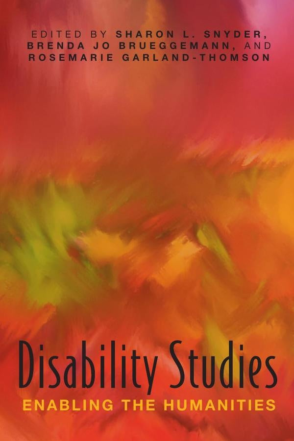 Disability Studies | L. Snyder (editor), Jo Brueggemann (editor) y ...