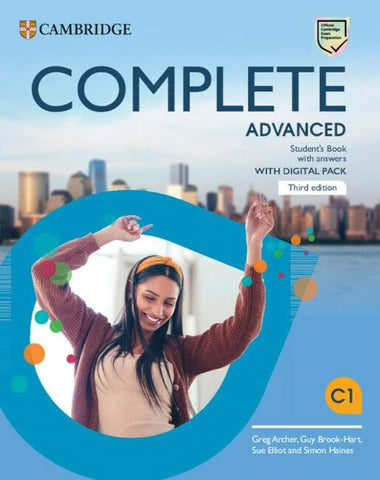 COMPLETE ADVANCED STUDENT'S BOOK WITH ANSWERS WITH DIGITAL PACK 3RD EDITION..