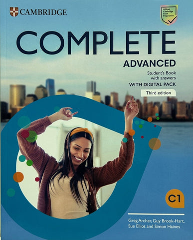 COMPLETE ADVANCED STUDENT'S BOOK WITH ANSWERS WITH DIGITAL PACK 3RD EDITION..