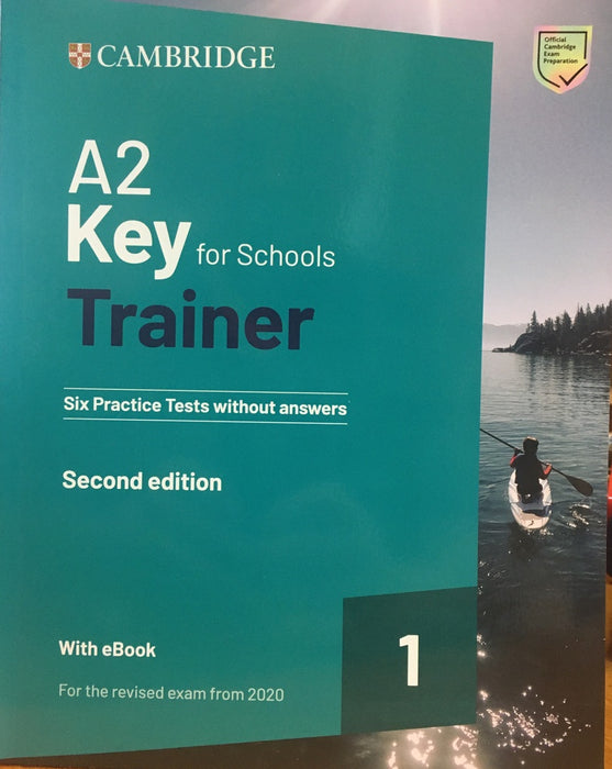 A2 KEY FOR SCHOOLS TRAINER SB WITHOUT KEY..