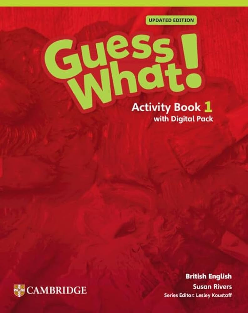 GUESS WHAT UPDATED Level 1 Activity Book 1 with Pupil's Digital Pack British English