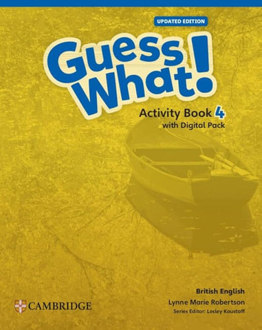 GUESS WHAT UPDATED Level 4 Activity Book 4 with Pupil's Digital Pack British English
