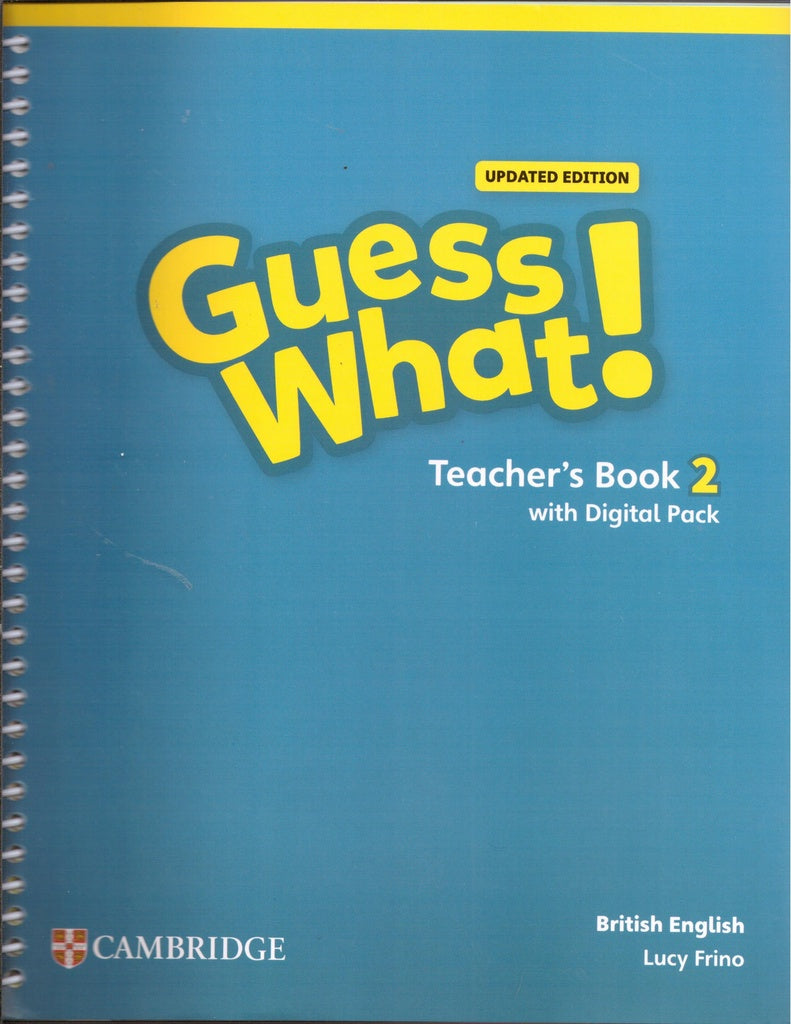 GUESS WHAT UPDATED Level 2 Teacher's Book 2 with Teacher's Digital Pack British English