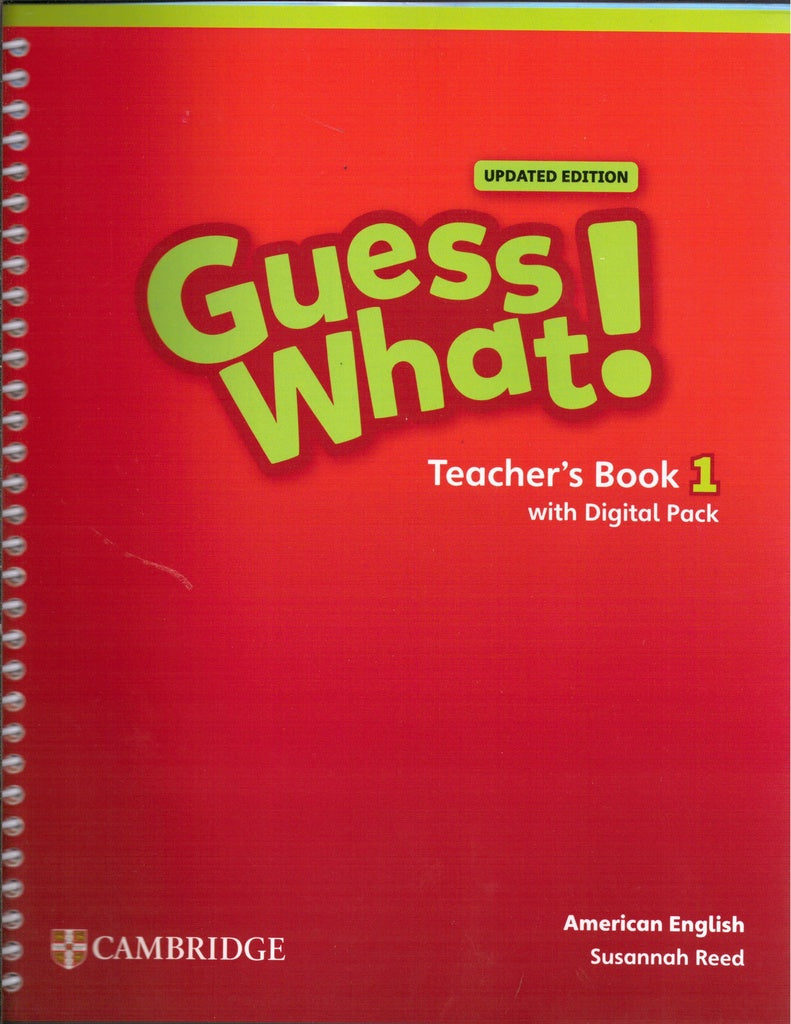 GUESS WHAT UPDATED Level 1 Teacher's Book 1 with Teacher's Digital Pack American English