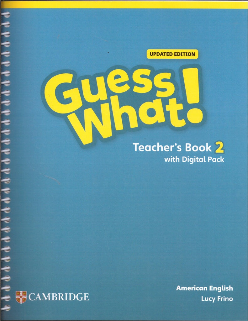 GUESS WHAT UPDATED Level 2 Teacher's Book 2 with Teacher's Digital Pack American English
