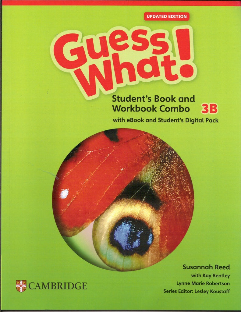 GUESS WHAT UPDATED Level 3 Combo Student's Book and Workbook 3B with Combo Student's Digital Pack 3