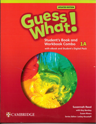 GUESS WHAT UPDATED Level 1 Combo Student's Book and Workbook 1A with Combo Student's Digital Pack 1