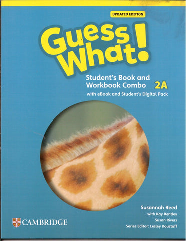 GUESS WHAT UPDATED Level 2 Combo Student's Book and Workbook 2A with Combo Student's Digital Pack 2