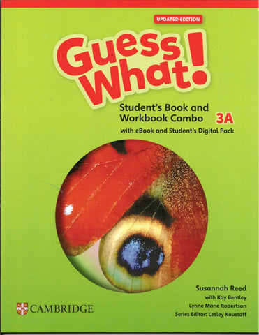 GUESS WHAT UPDATED Level 3 Combo Student's Book and Workbook 3A with Combo  Student's Digital Pack 3