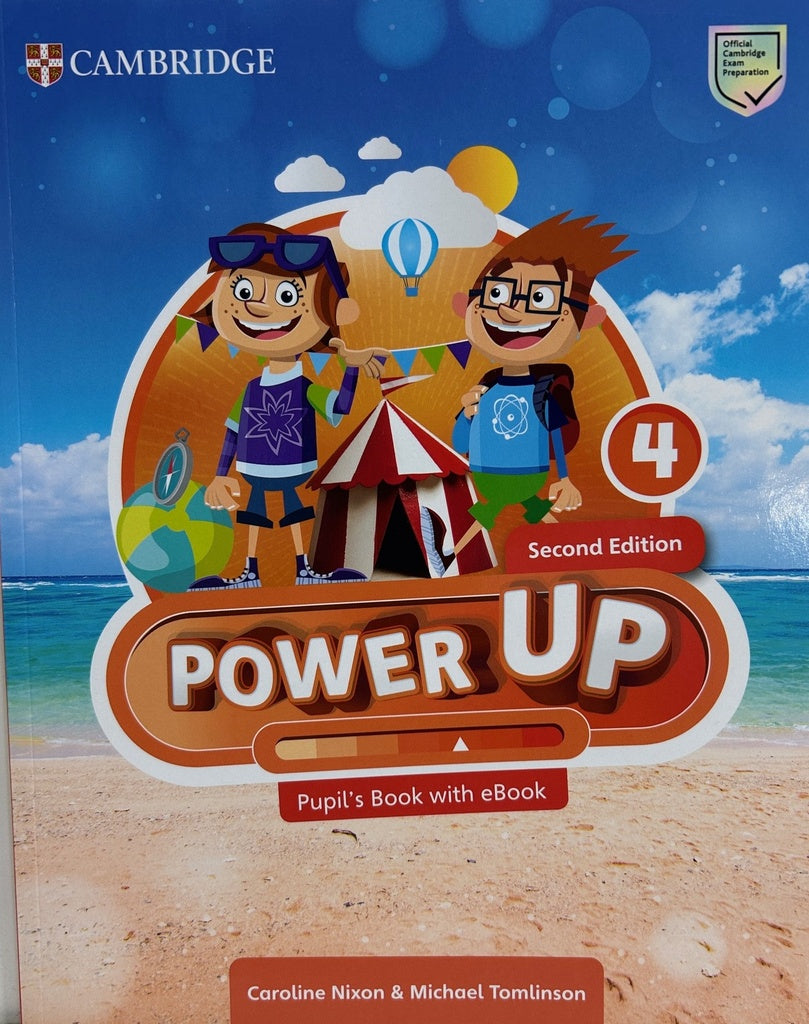 POWER UP LEVEL 4 PUPIL'S BOOK WITH EBO 2ND EDITION..