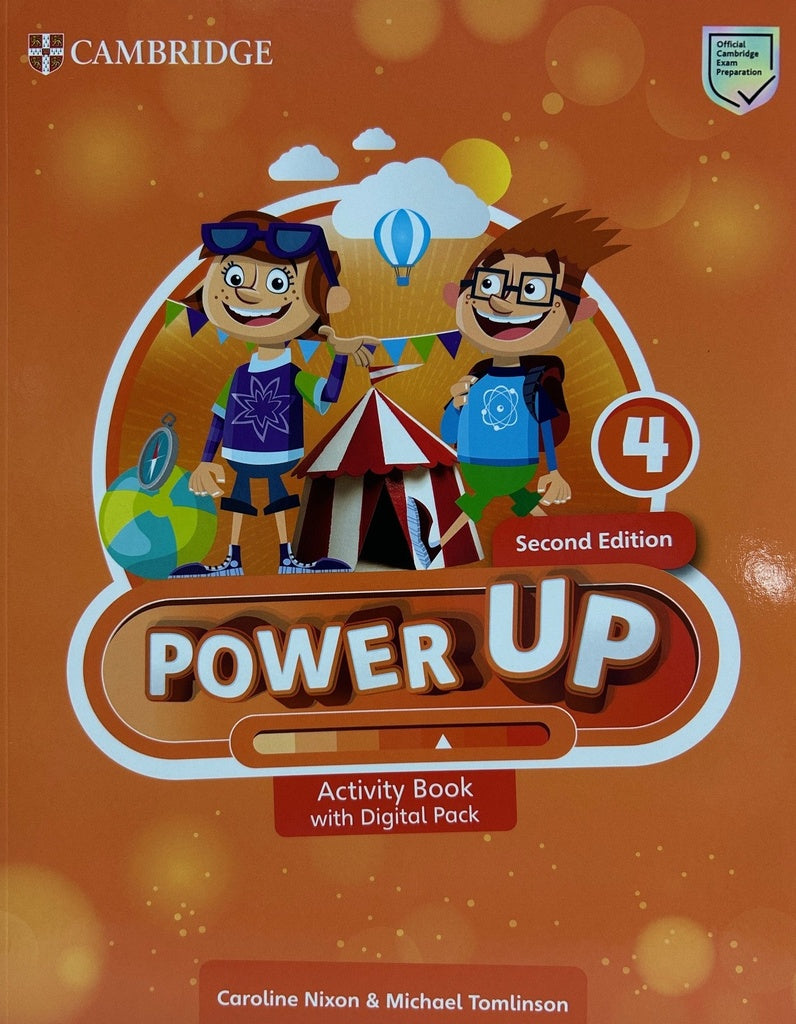 POWER UP LEVEL 4 ACTIVITY BOOK WITH DIGITAL PACK 2ND EDITION..