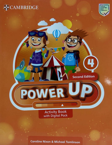 POWER UP LEVEL 4 ACTIVITY BOOK WITH DIGITAL PACK 2ND EDITION..