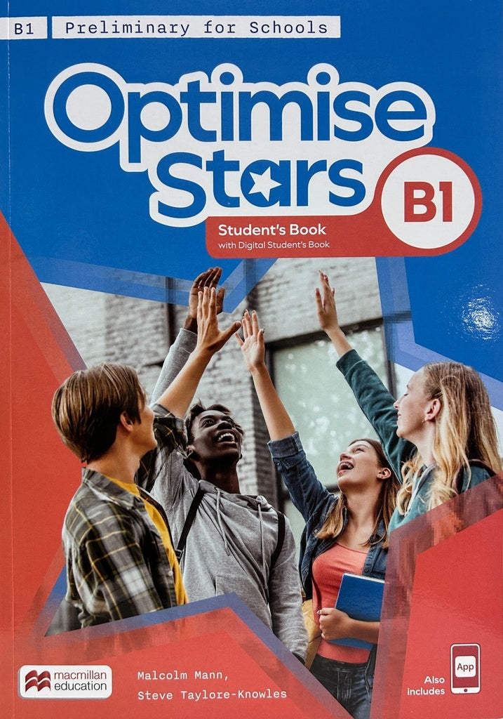 OPTIMISE STARS B1 STUDENT S BOOK WITH APP..