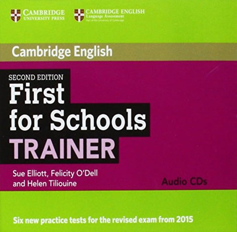 First for Schools Trainer Audio CDs (3)