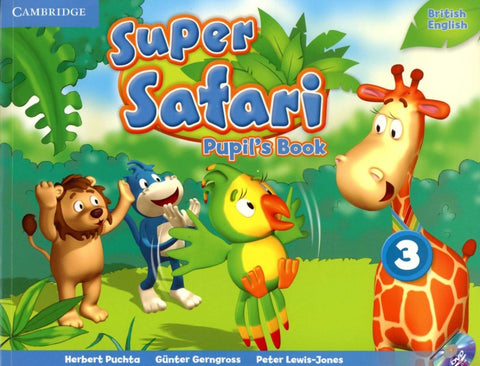 Super Safari Level 3 Pupil's Book with DVD-ROM