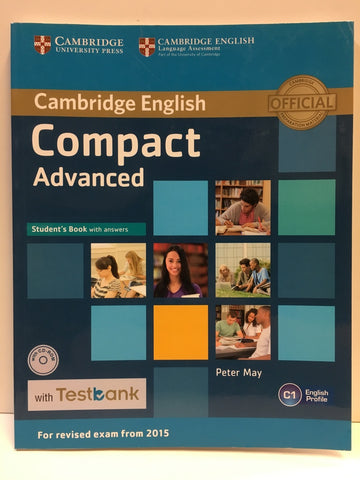 Compact Advanced Student's Book with Answers with CD-ROM with Testbank