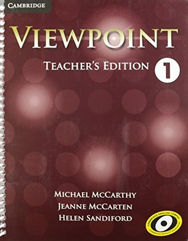 Viewpoint Level 1 Teacher's Edition with Assessment Audio CD/CD-ROM